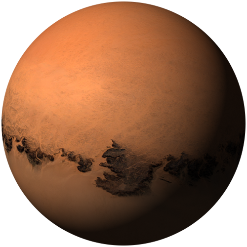 Hazy desert exoplanet