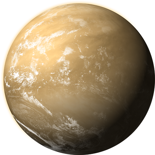 Rocky terrestrial exoplanet